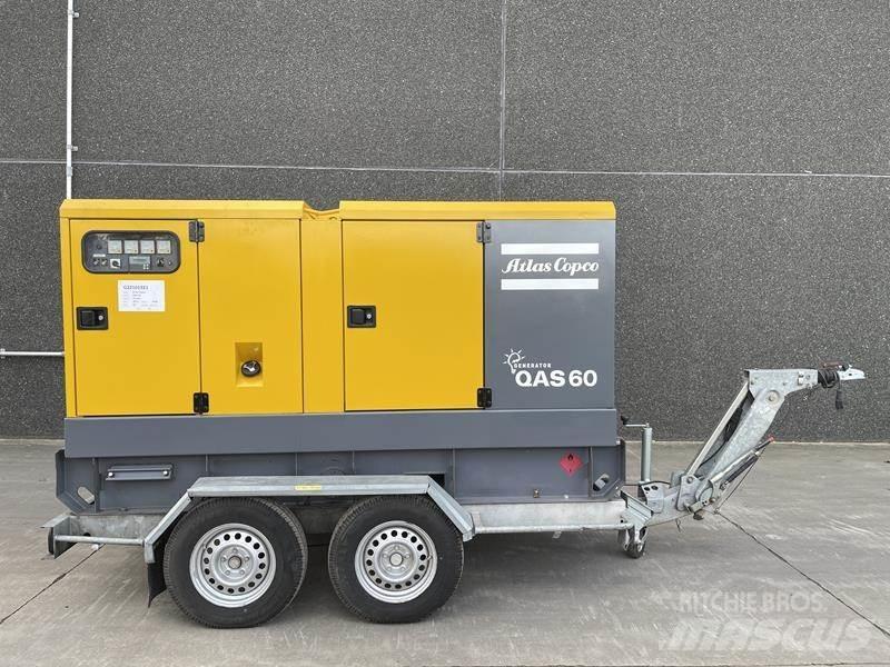 Atlas Copco QAS 60 Dīzeļģeneratori