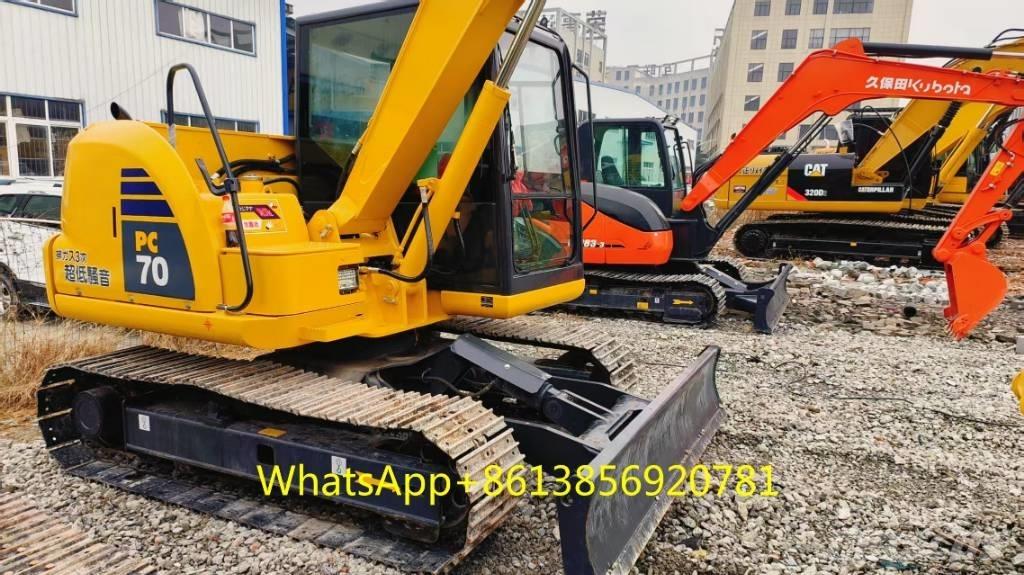 Komatsu PC 70-8 Kāpurķēžu ekskavatori