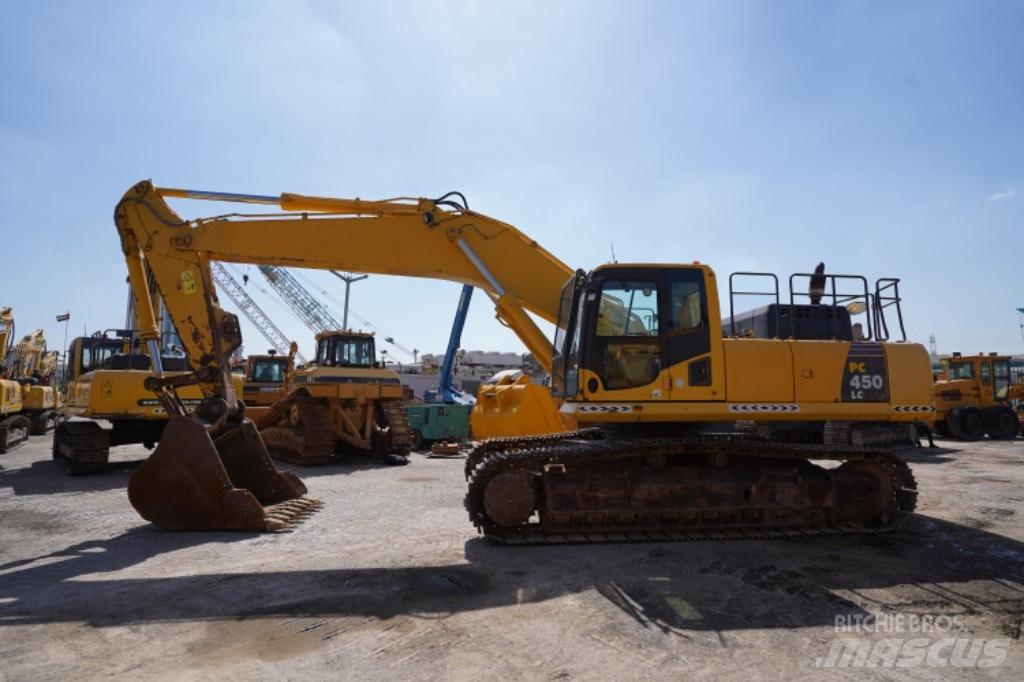 Komatsu PC450LC-8 Kāpurķēžu ekskavatori