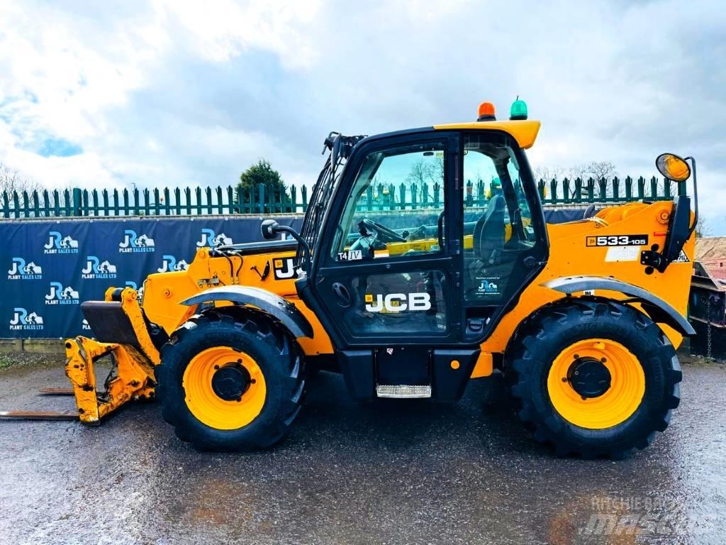 JCB 533-105 Teleskopiskie manipulatori