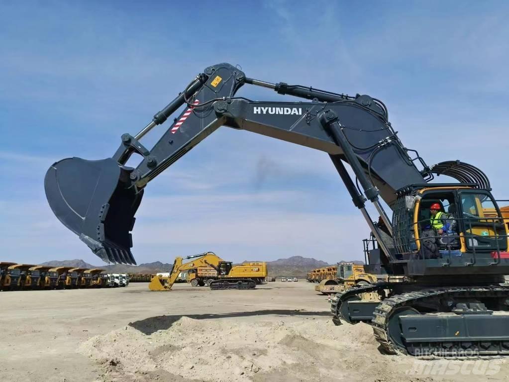 Hyundai HX1250 Kāpurķēžu ekskavatori