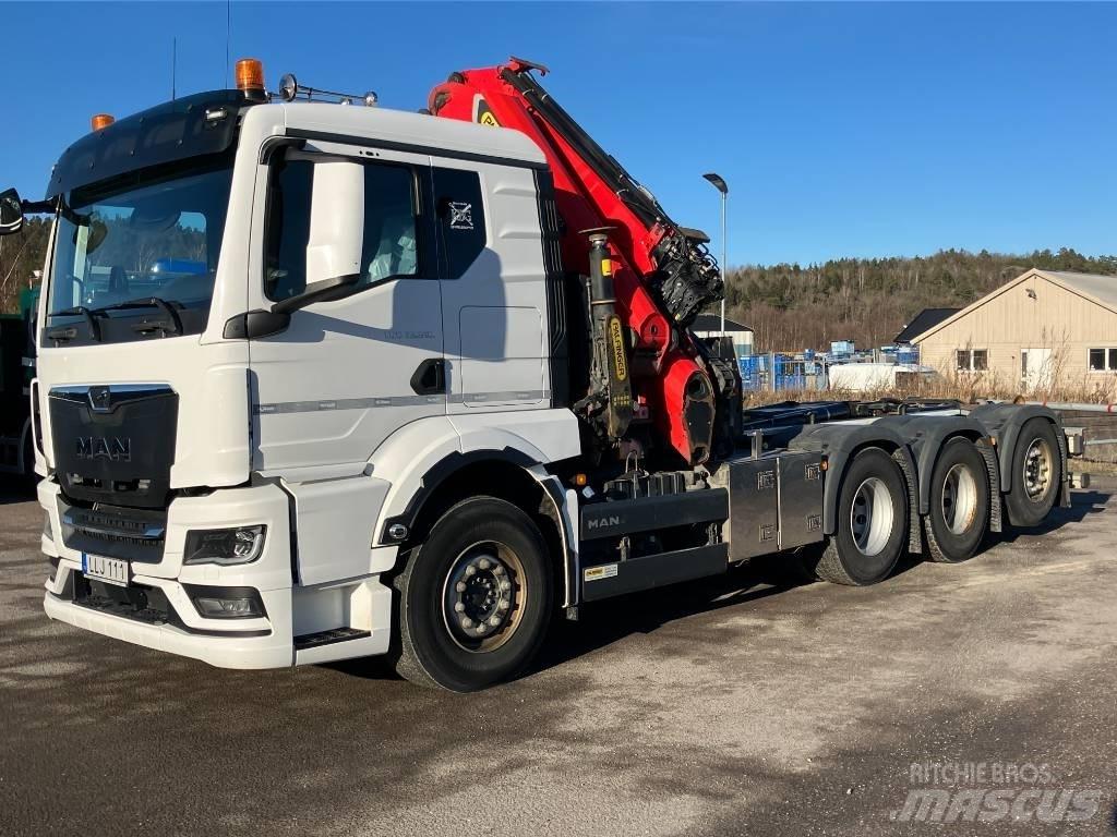 MAN TGS 35.510 Smagās mašīnas ar celtni