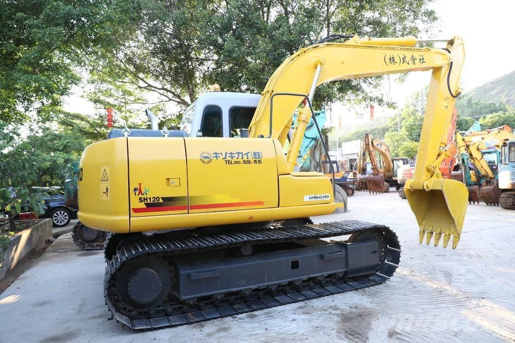 Sumitomo SH120A-3 Kāpurķēžu ekskavatori