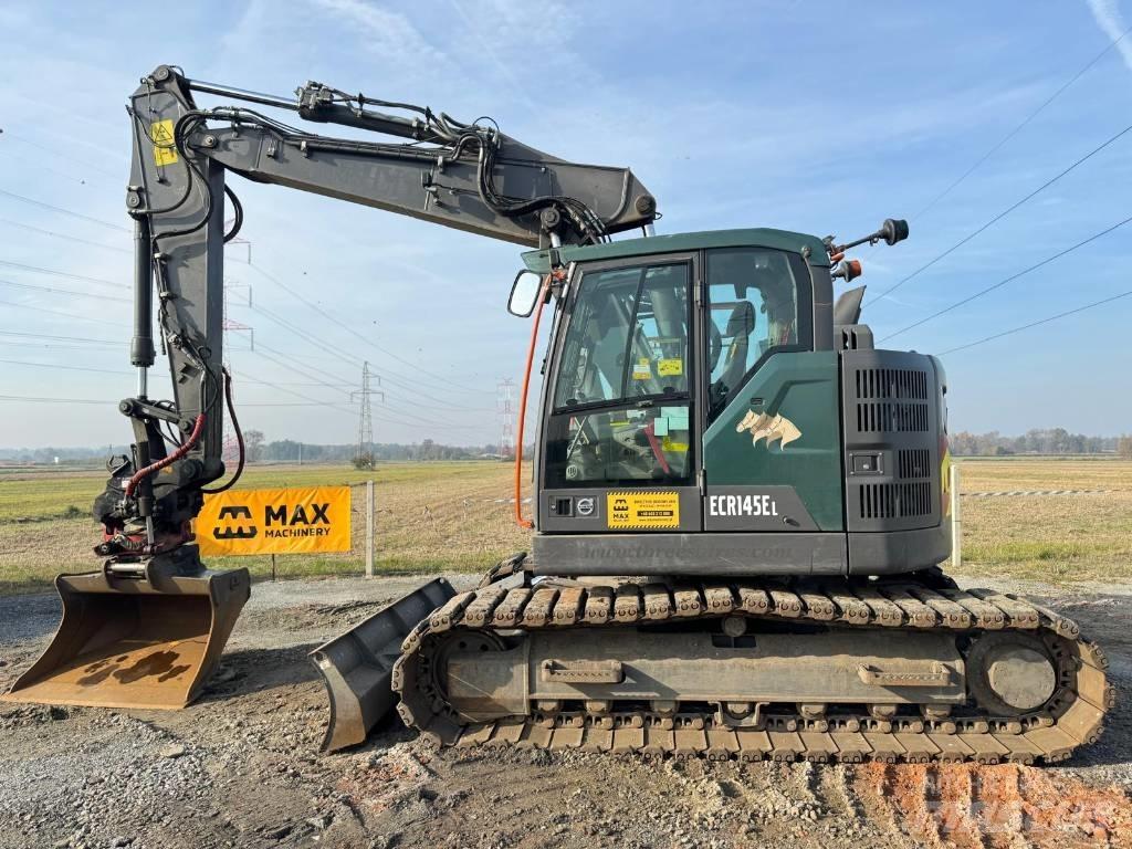 Volvo ECR145EL Kāpurķēžu ekskavatori