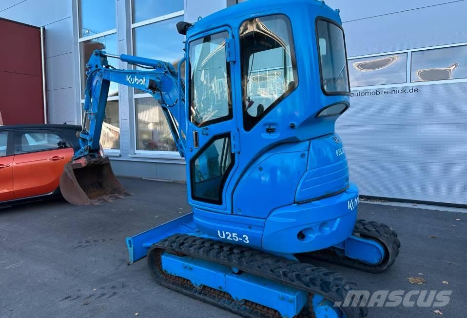 Kubota U25 -3 Mini ekskavatori < 7 t
