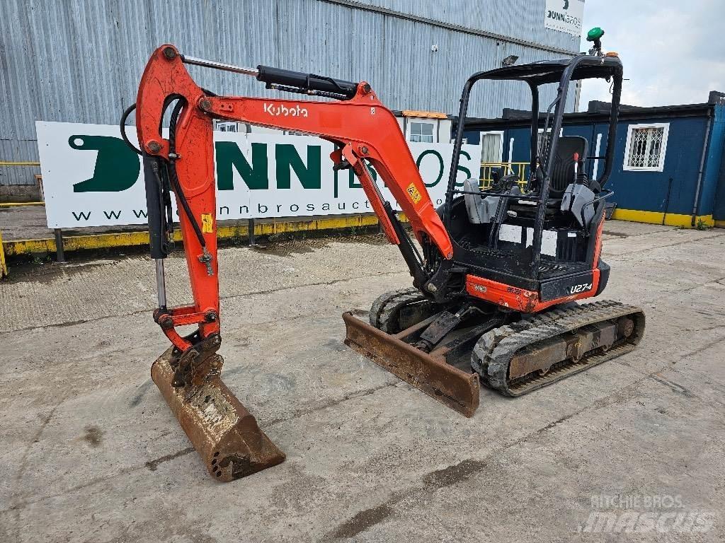 Kubota U 27-4 Mini ekskavatori < 7 t