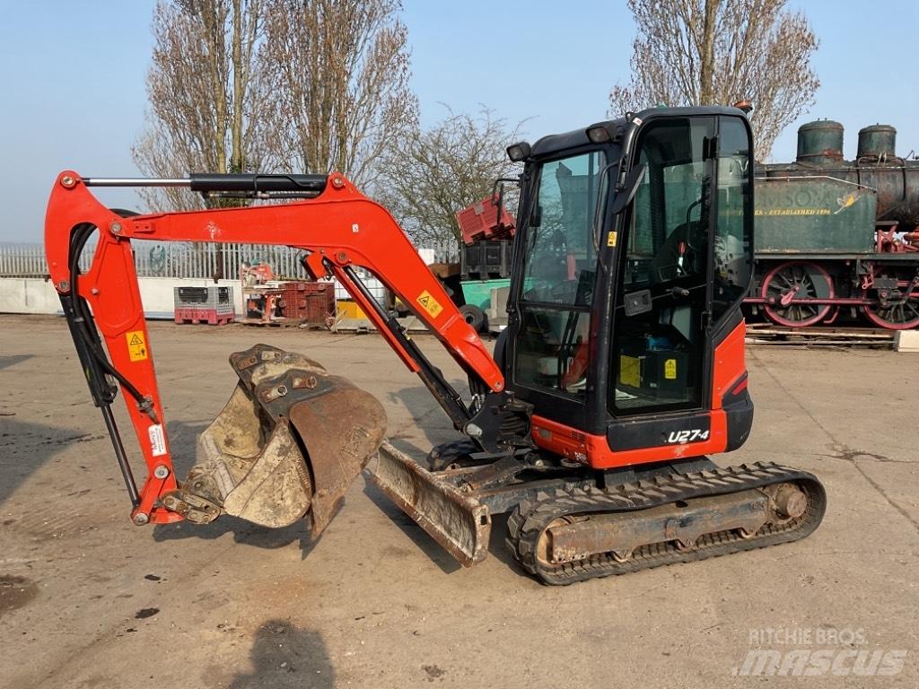 Kubota U27-4 Mini ekskavatori < 7 t