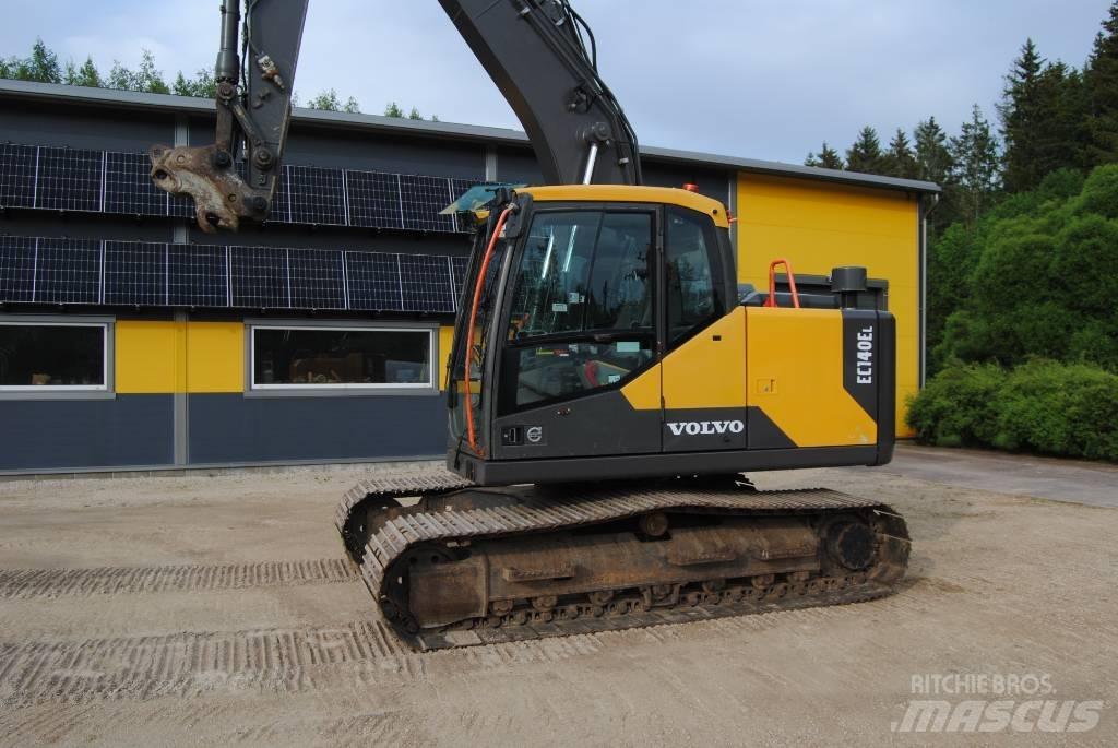 Volvo EC 140 EL Kāpurķēžu ekskavatori