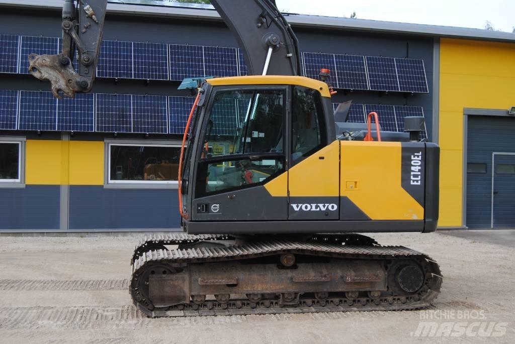 Volvo EC 140 EL Kāpurķēžu ekskavatori