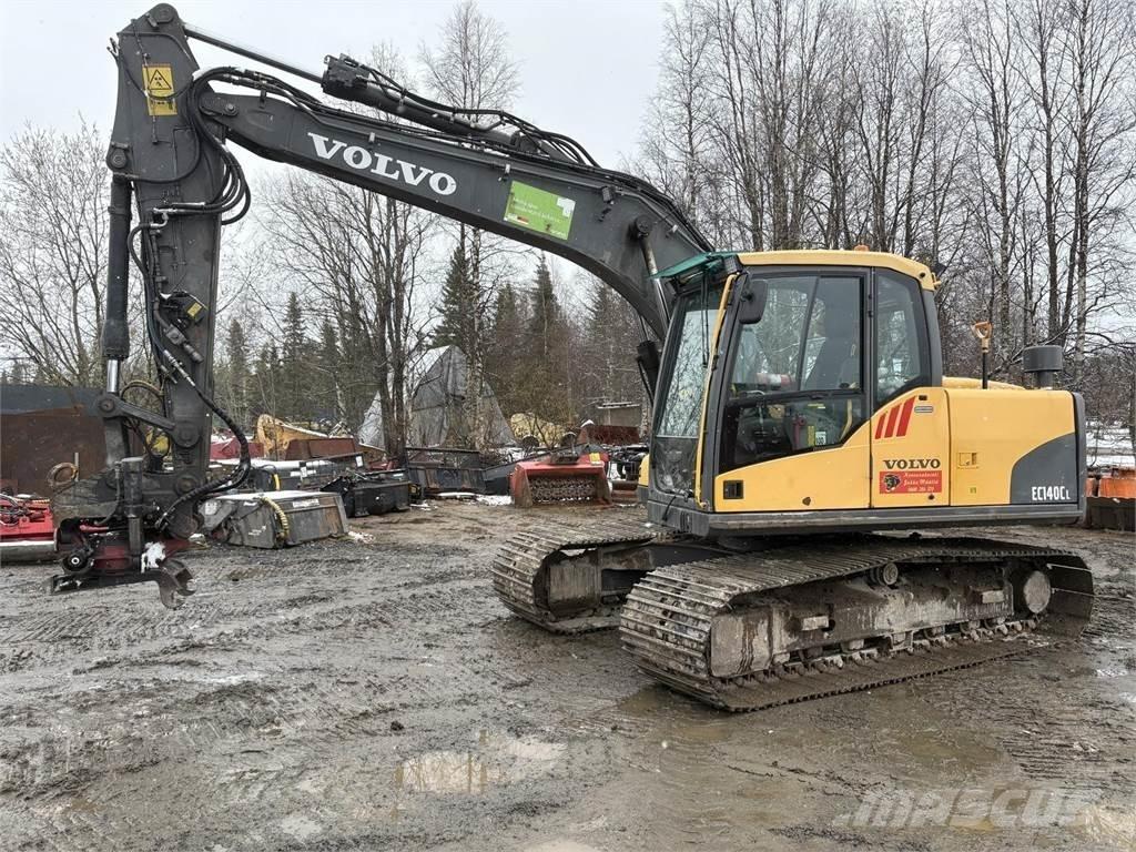 Volvo EC140CL Kāpurķēžu ekskavatori