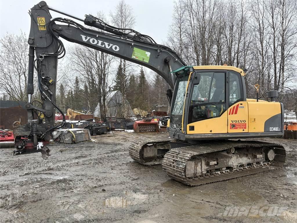 Volvo EC140CL Kāpurķēžu ekskavatori