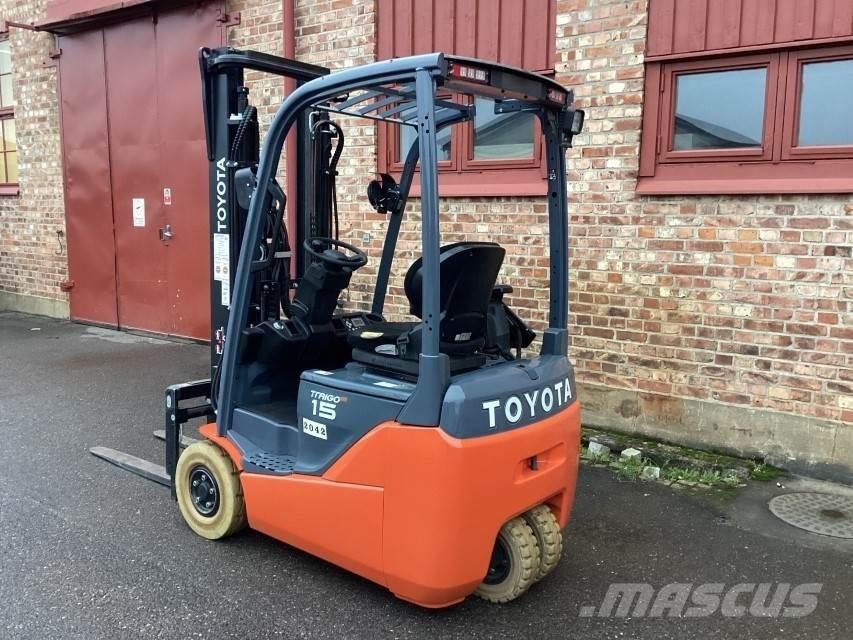 Toyota 8FBE15T Elektriskie iekrāvēji