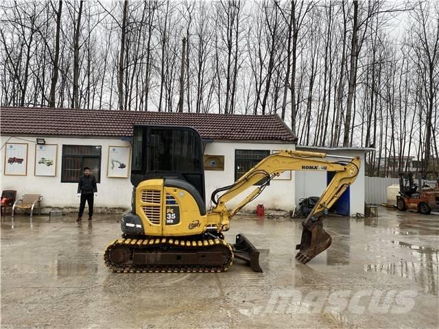 Komatsu PC35MR-2 Kāpurķēžu ekskavatori