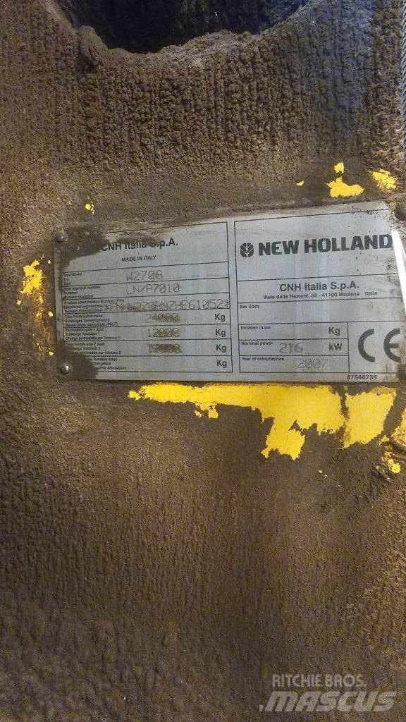 New Holland W 270 B Iekrāvēji uz riteņiem