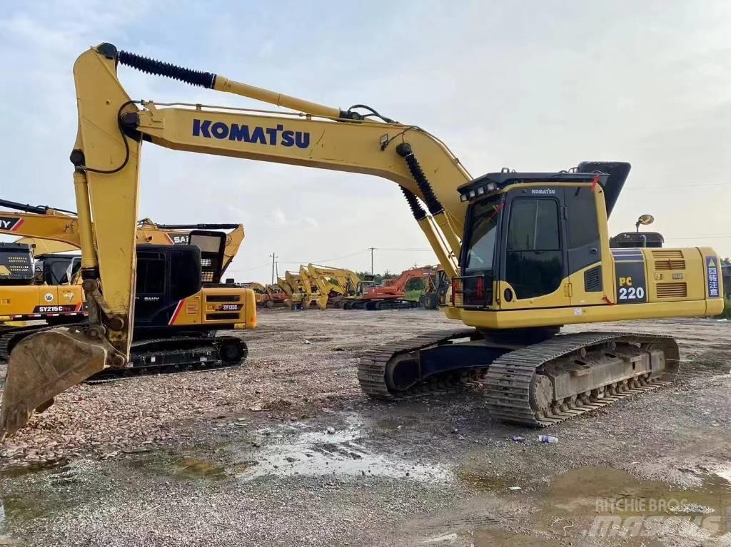 Komatsu pc200 Kāpurķēžu ekskavatori