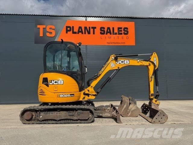 JCB 8025 ZTS Mini ekskavatori < 7 t