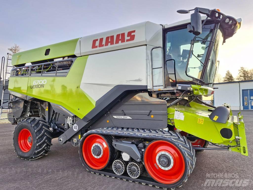 CLAAS LEXION  6700 TT Ražas novākšanas kombaini