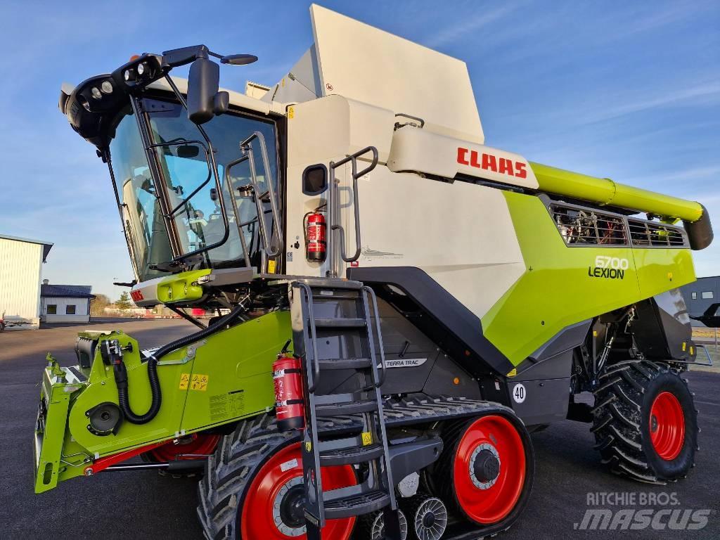 CLAAS LEXION  6700 TT Ražas novākšanas kombaini