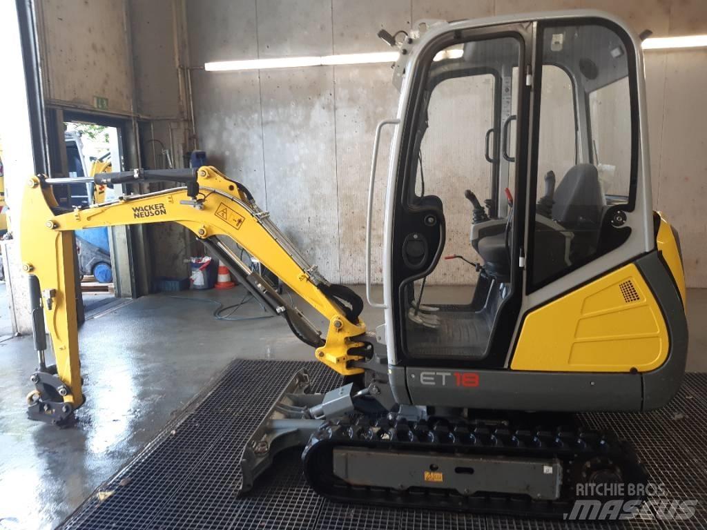 Wacker Neuson ET18 Kāpurķēžu ekskavatori