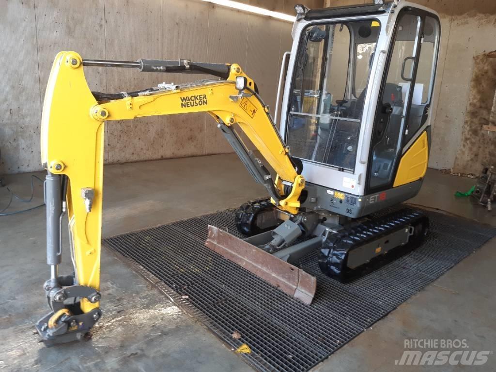 Wacker Neuson ET18 Kāpurķēžu ekskavatori