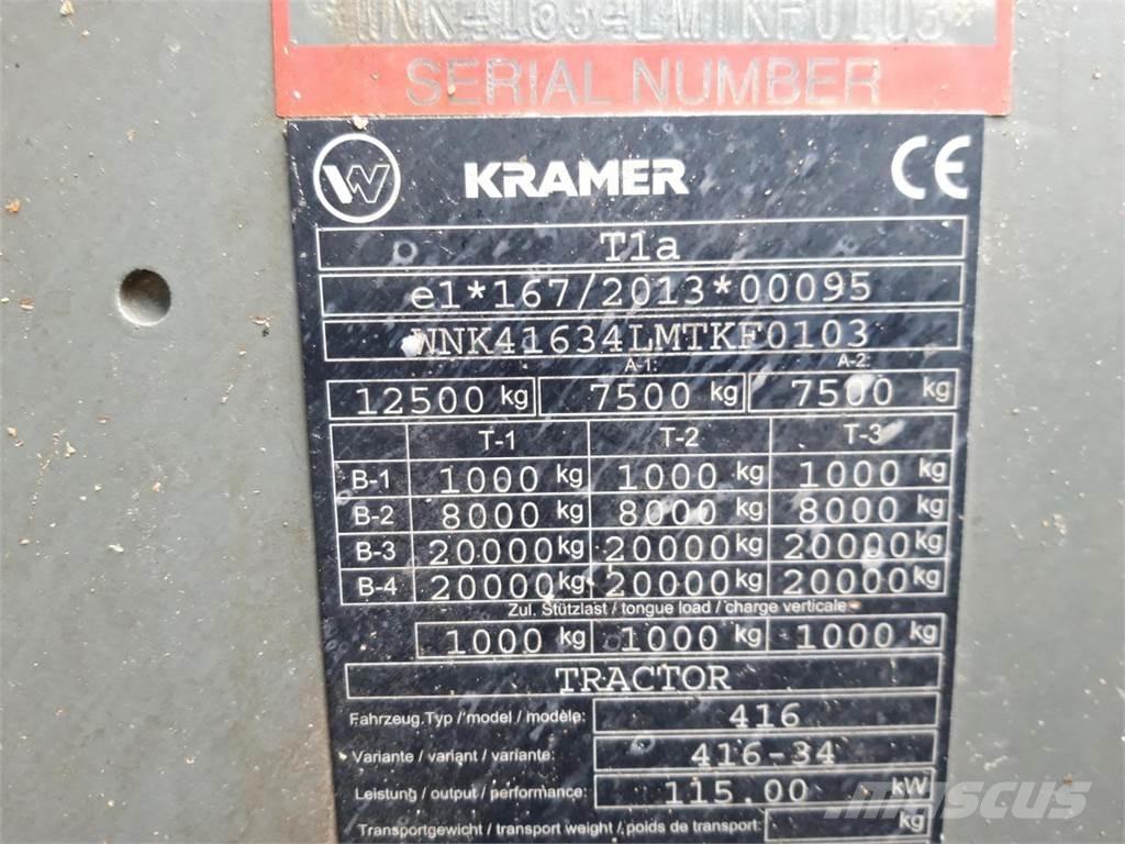 Kramer KT557 Lauksaimniecības pacēlāji