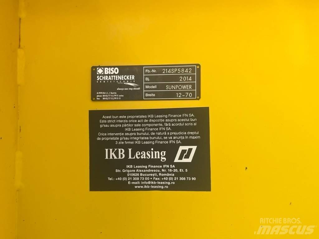 Biso SUNPOWER Ražas novākšanas kombainu papildaprīkojums