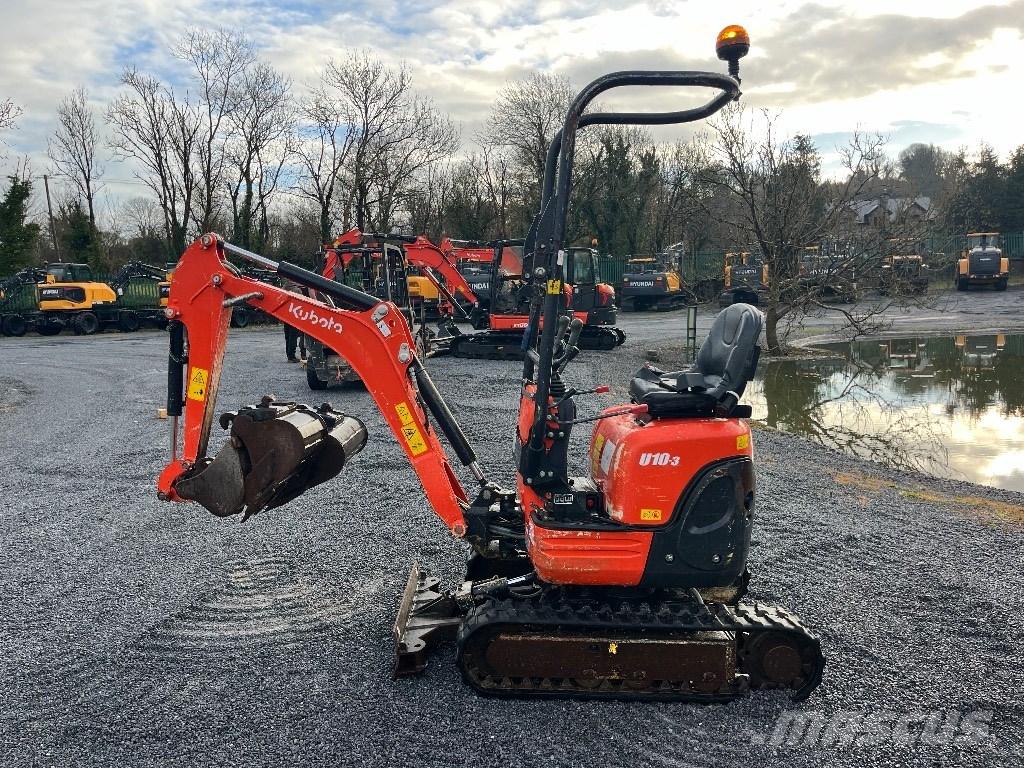 Kubota U10-3 Mini ekskavatori < 7 t
