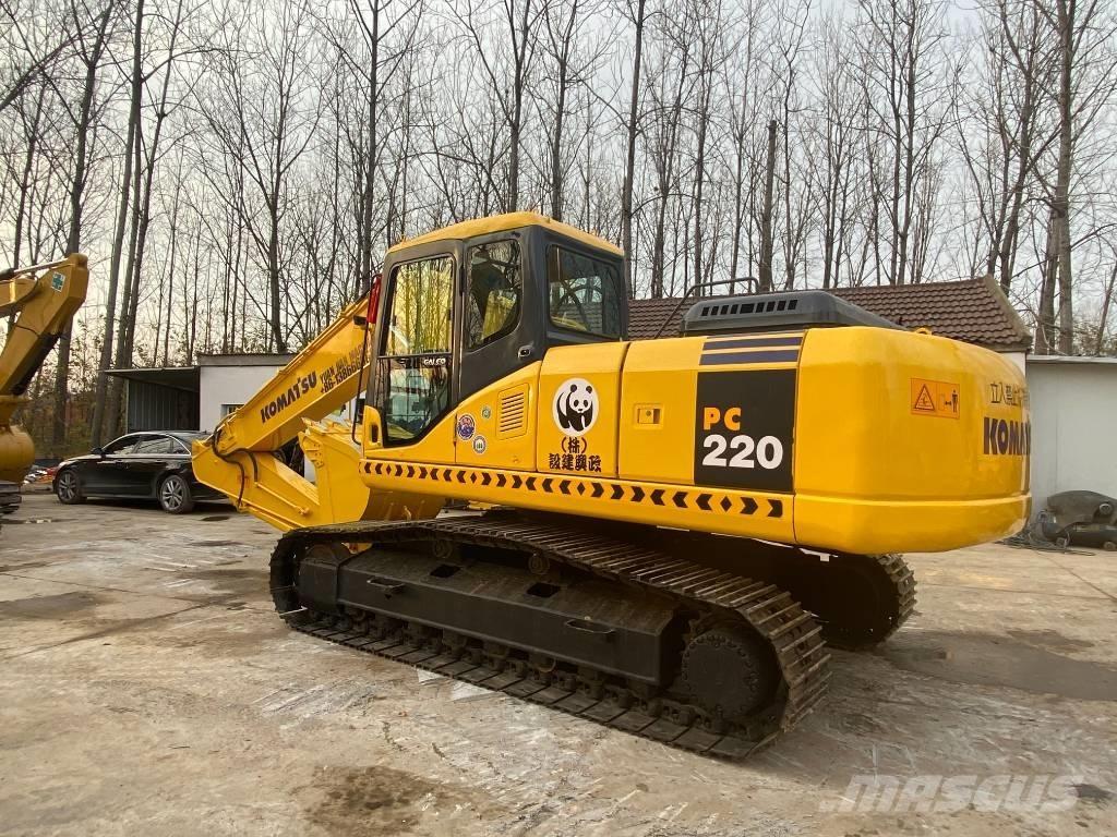 Komatsu PC200-7 Kāpurķēžu ekskavatori