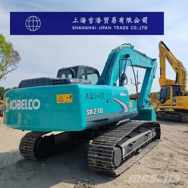 Kobelco 210 Kāpurķēžu ekskavatori