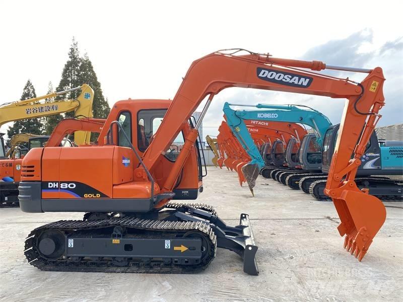Doosan DH80G Kāpurķēžu ekskavatori