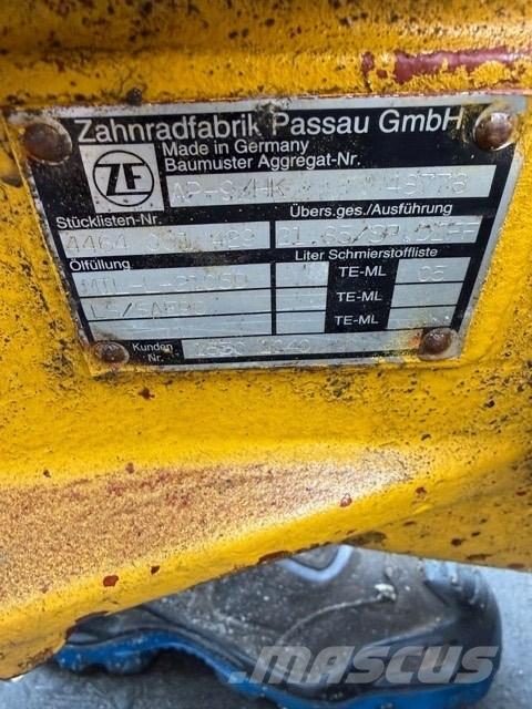 Terex USED AXLES ZF Artikulētie pašizgāzēji