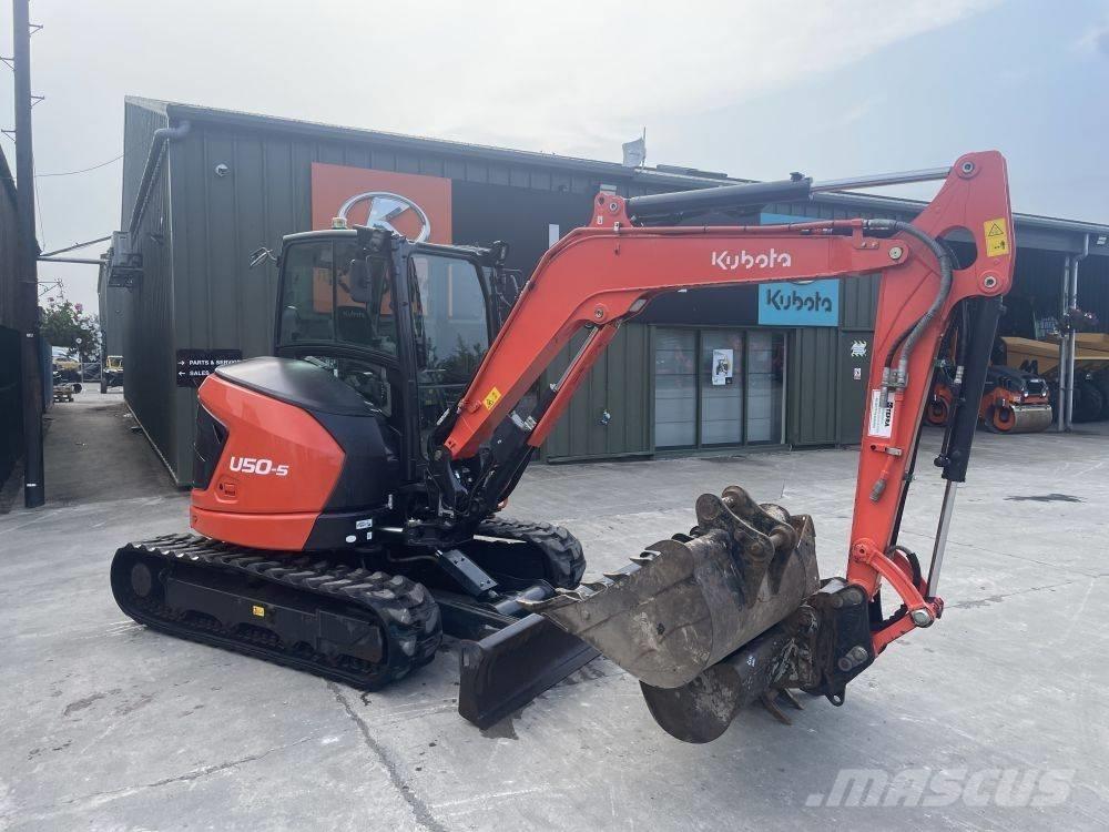 Kubota U 50-5 Mini ekskavatori < 7 t