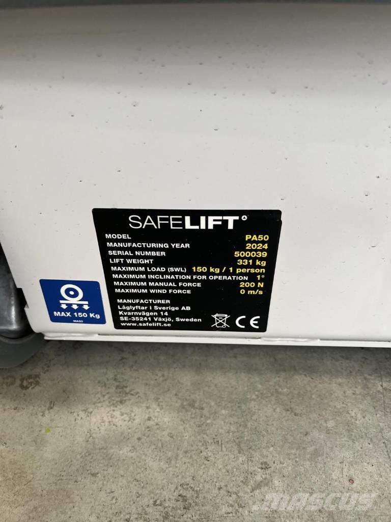 Safelift PA50 Būvniecība- Citi