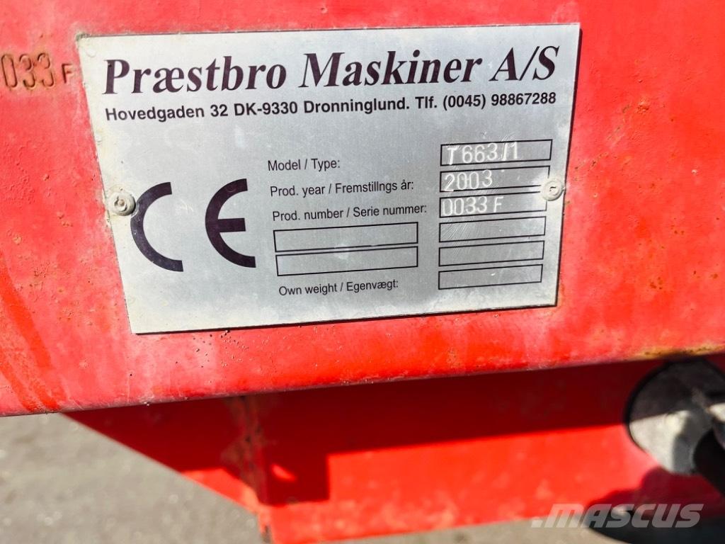 Præstbro T 663 Treileri-pašizgāzēji