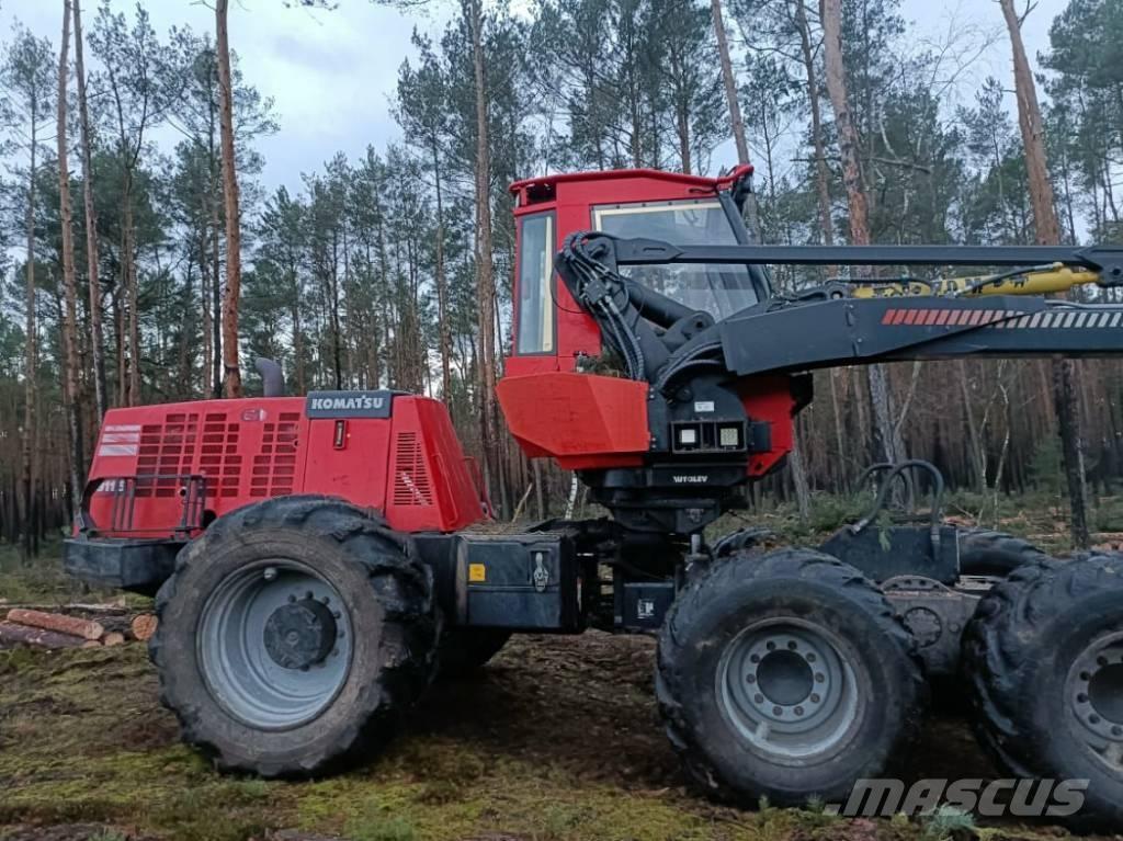 Komatsu 911.5 Harvesteri
