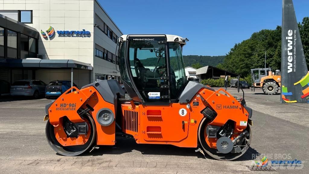 Hamm HD+ 90i VO-S Divvalču grunts veltņi