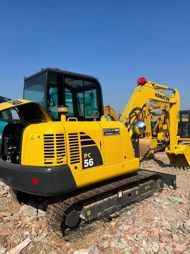 Komatsu 56-7 Kāpurķēžu ekskavatori