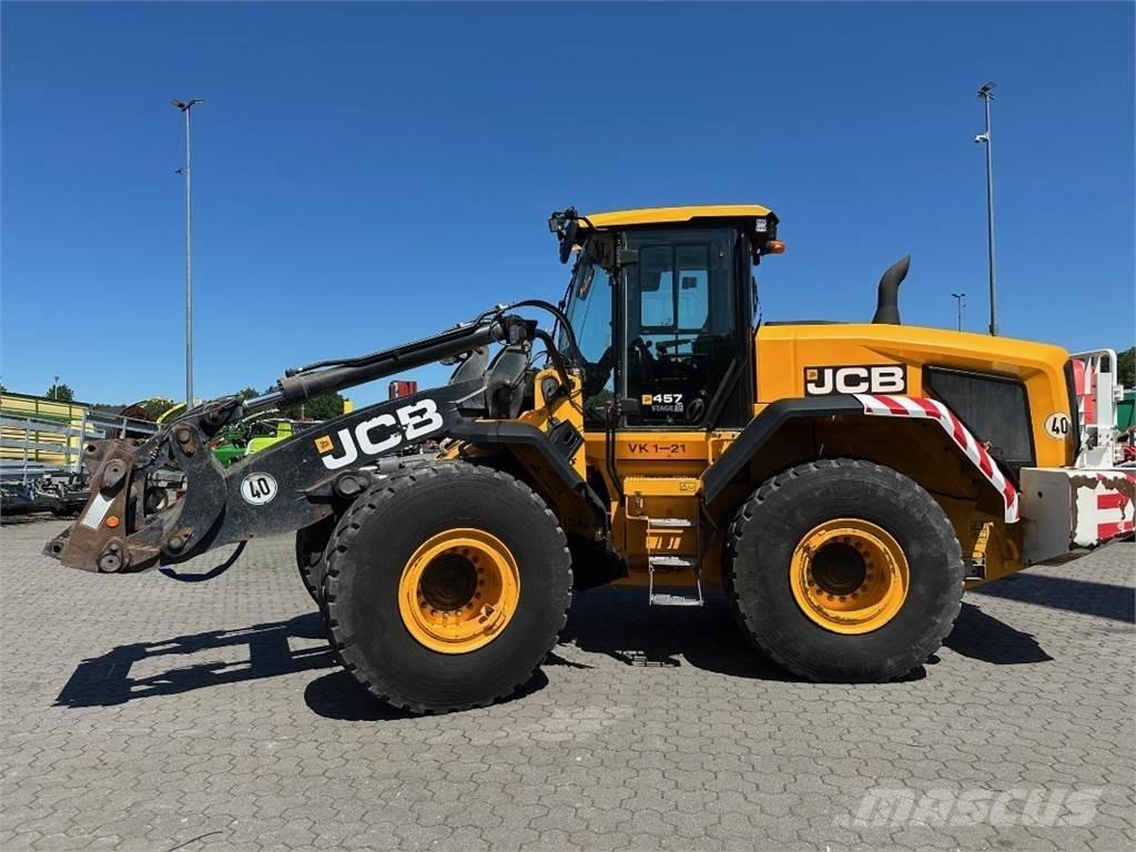 JCB 457 Agri Iekrāvēji uz riteņiem