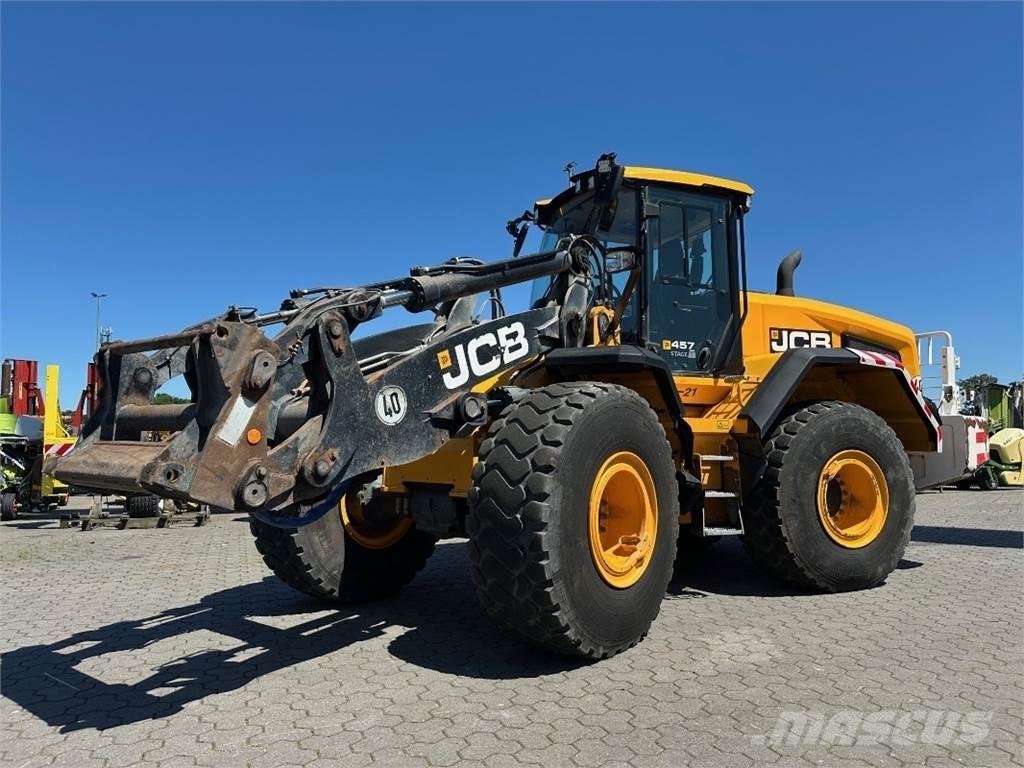 JCB 457 Agri Iekrāvēji uz riteņiem