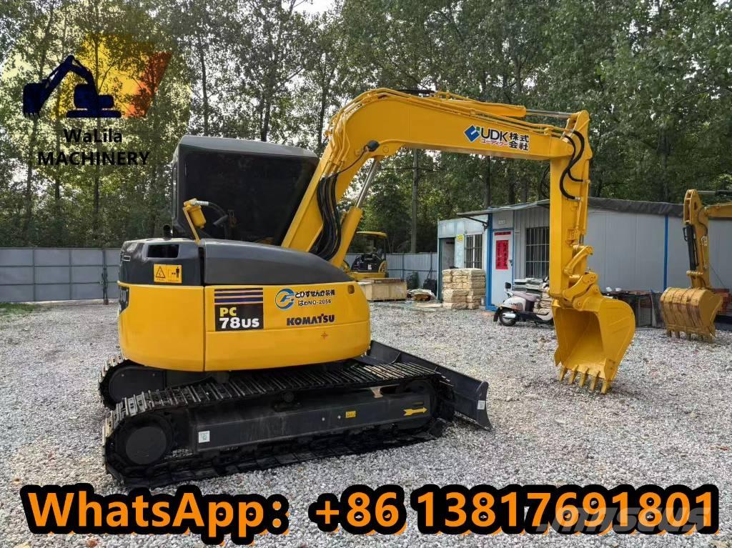 Komatsu PC 78 US-6 Kāpurķēžu ekskavatori