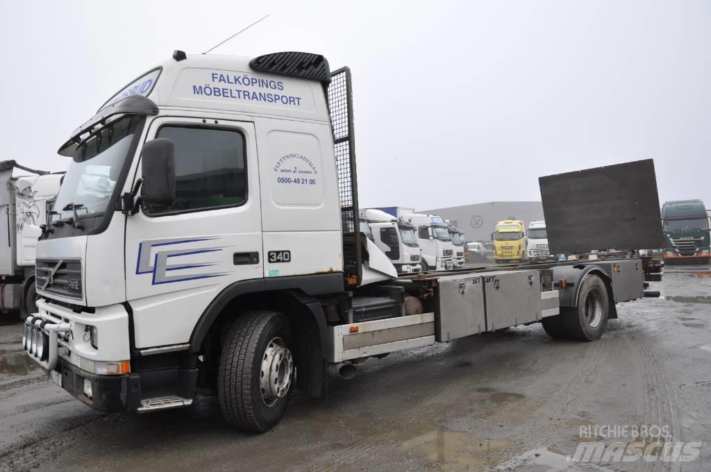 Volvo FM12 380 4X2 Smagās mašīnas ar konteineriem