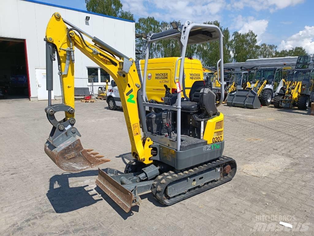 Wacker Neuson Ez17e Kāpurķēžu ekskavatori
