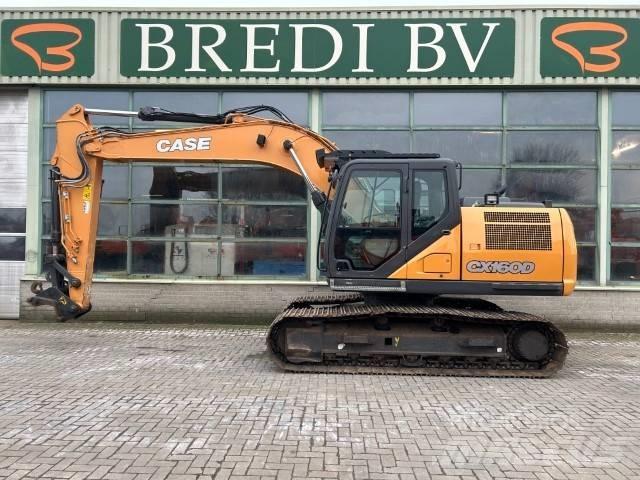 CASE CX 160 D Kāpurķēžu ekskavatori