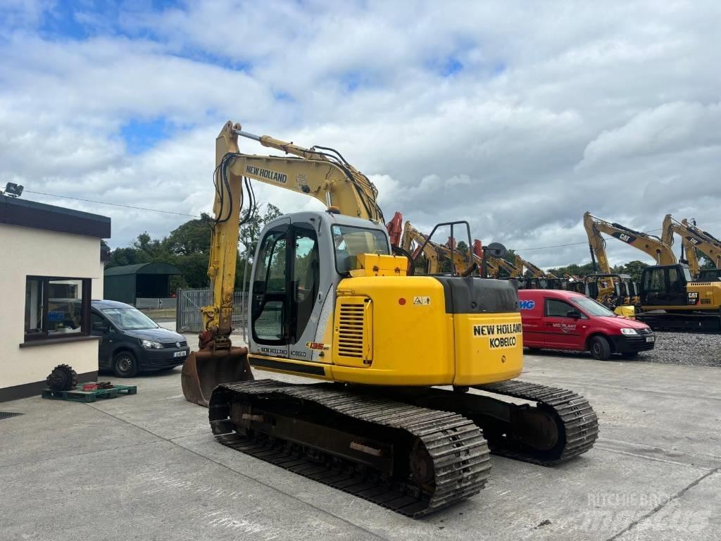 New Holland E 135 SR Kāpurķēžu ekskavatori