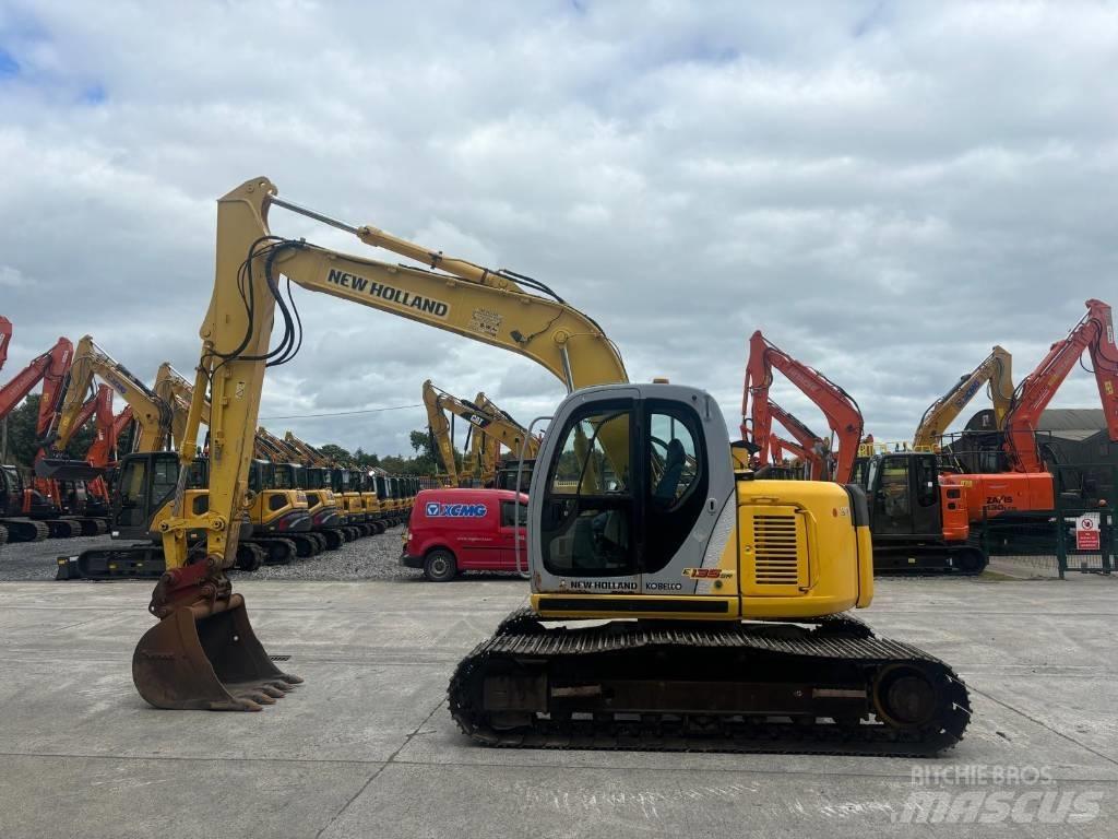 New Holland E 135 SR Kāpurķēžu ekskavatori