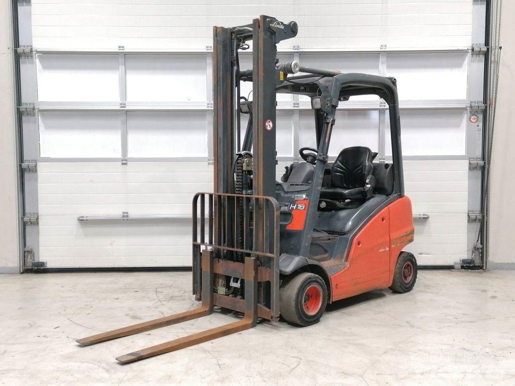 Linde H18D-01 Tehnika ar dīzeļa dzinēju