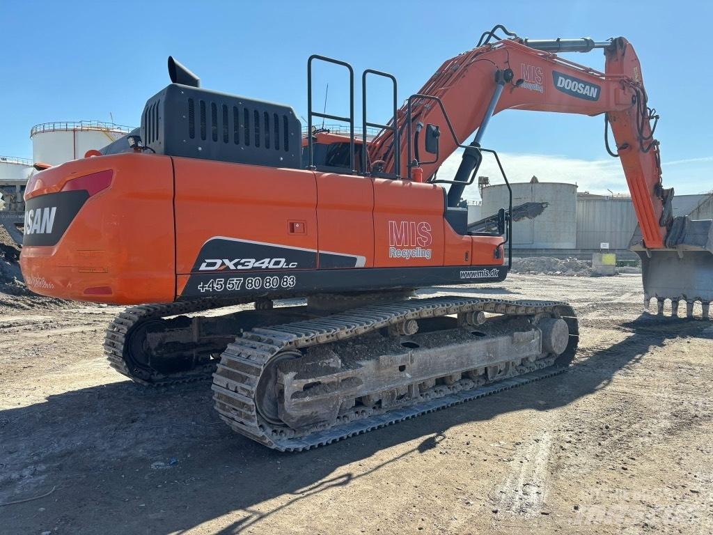 Doosan 340 DX 340 Kāpurķēžu ekskavatori