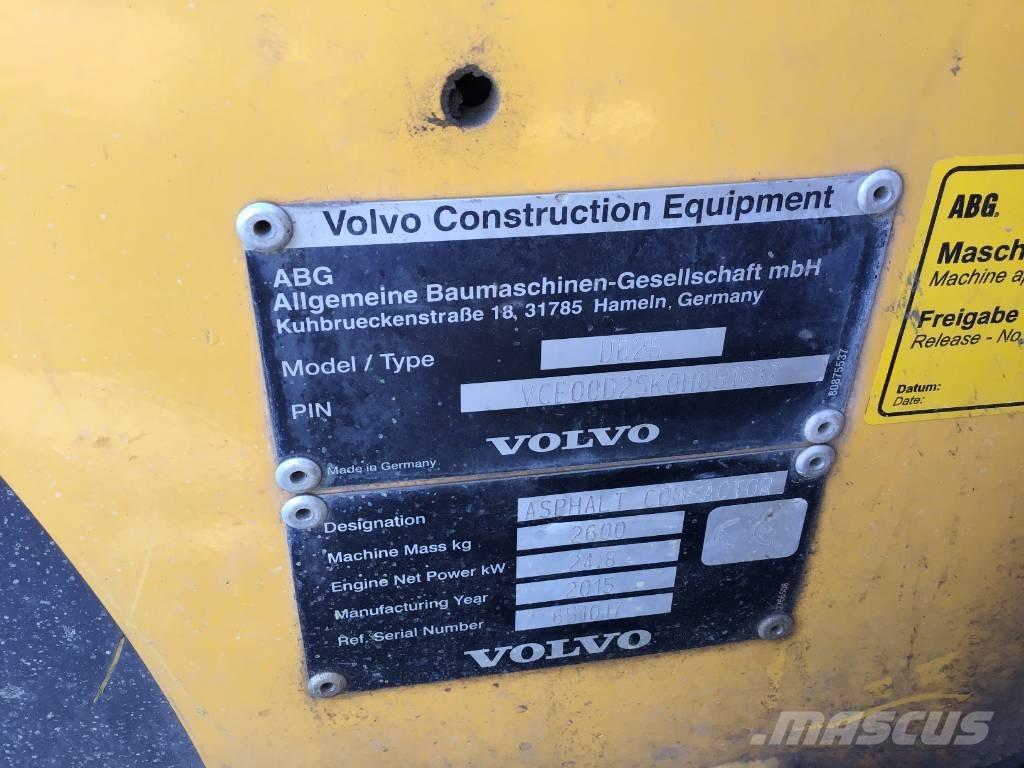 Volvo DD 25 Divvalču grunts veltņi