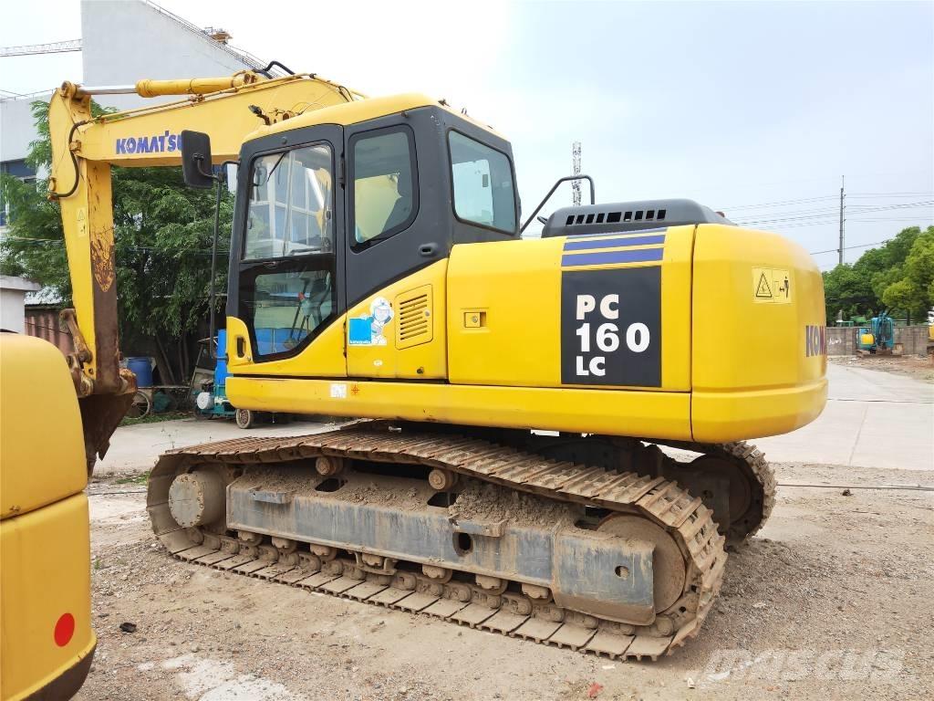 Komatsu PC160-7 Kāpurķēžu ekskavatori