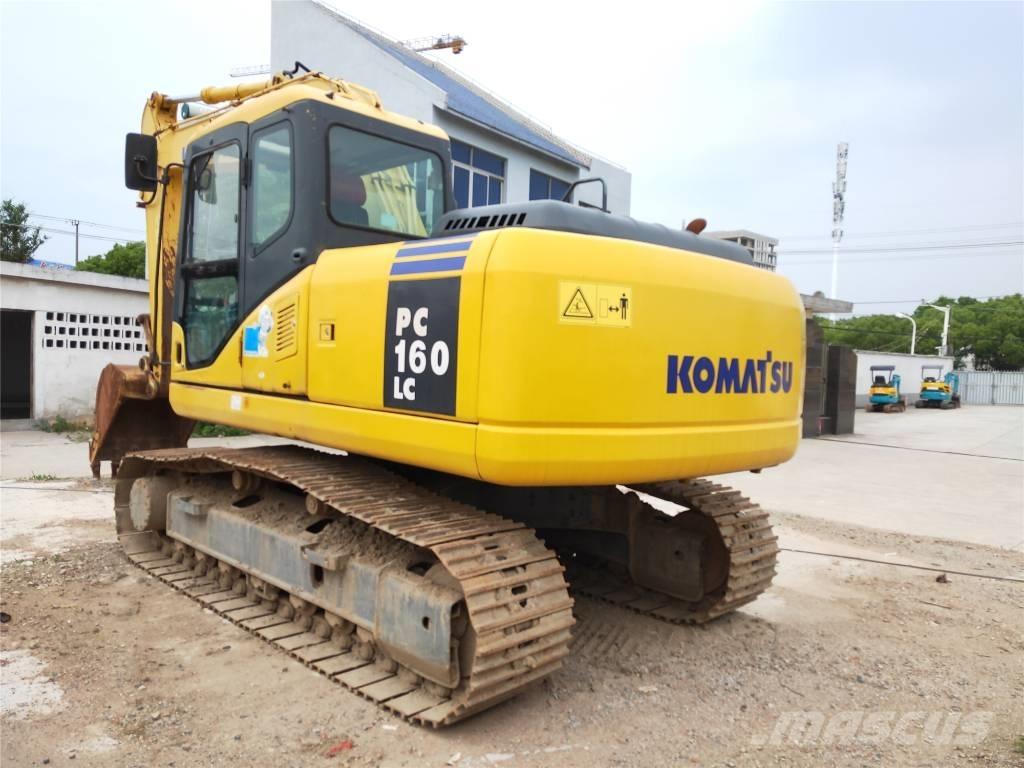 Komatsu PC160-7 Kāpurķēžu ekskavatori